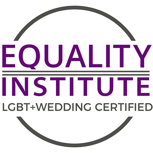 Equality Institute LGBT Wedding Certified